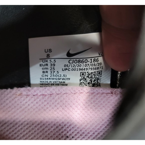 NIKE SUPERREP GO LOW TOP SNEAKERS, SIZE 5.5 - Picture 9 of 10